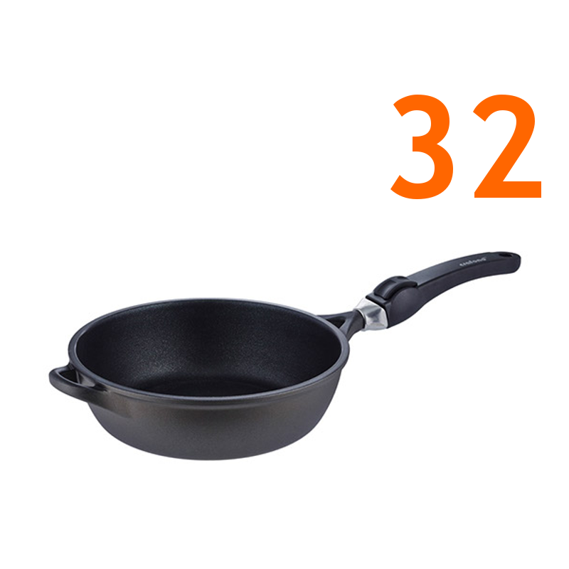 Sauteuse 32 cm Manche Amovible